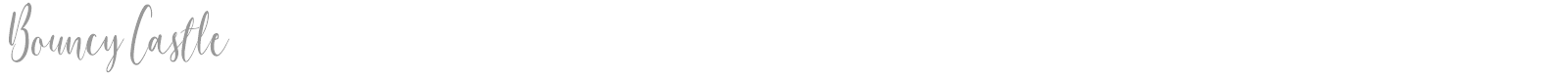 Bouncy Castle font preview